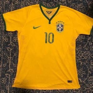 Authentic Neymar Brazil Jersey Large